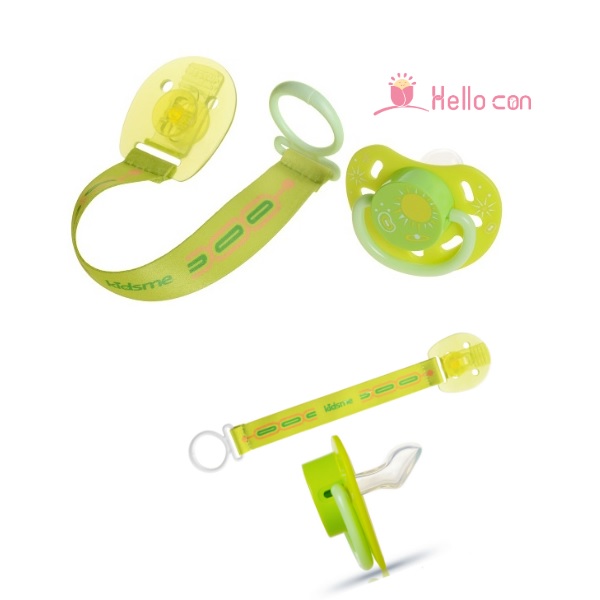 Hướng dẫn sử dụng ti giả Kidsme&nbsp;phát sáng dạ quang kèm dây size S và size M