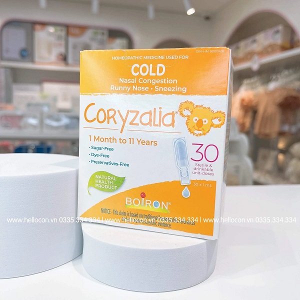 Review muối uống vi lượng đồng căn Coryzalia&nbsp;có tốt không?