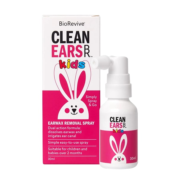 Xịt tan ráy tai cho bé Clean Ears