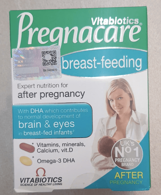 Vitamin cho mẹ sau sinh Pregnacare Breast-feeding 84 viên — ảnh 5
