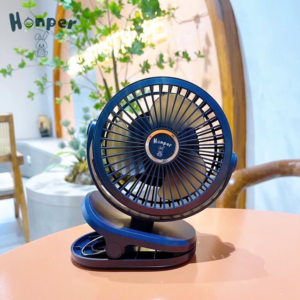 Quạt tích điện Honper 10.000mAh — ảnh 2