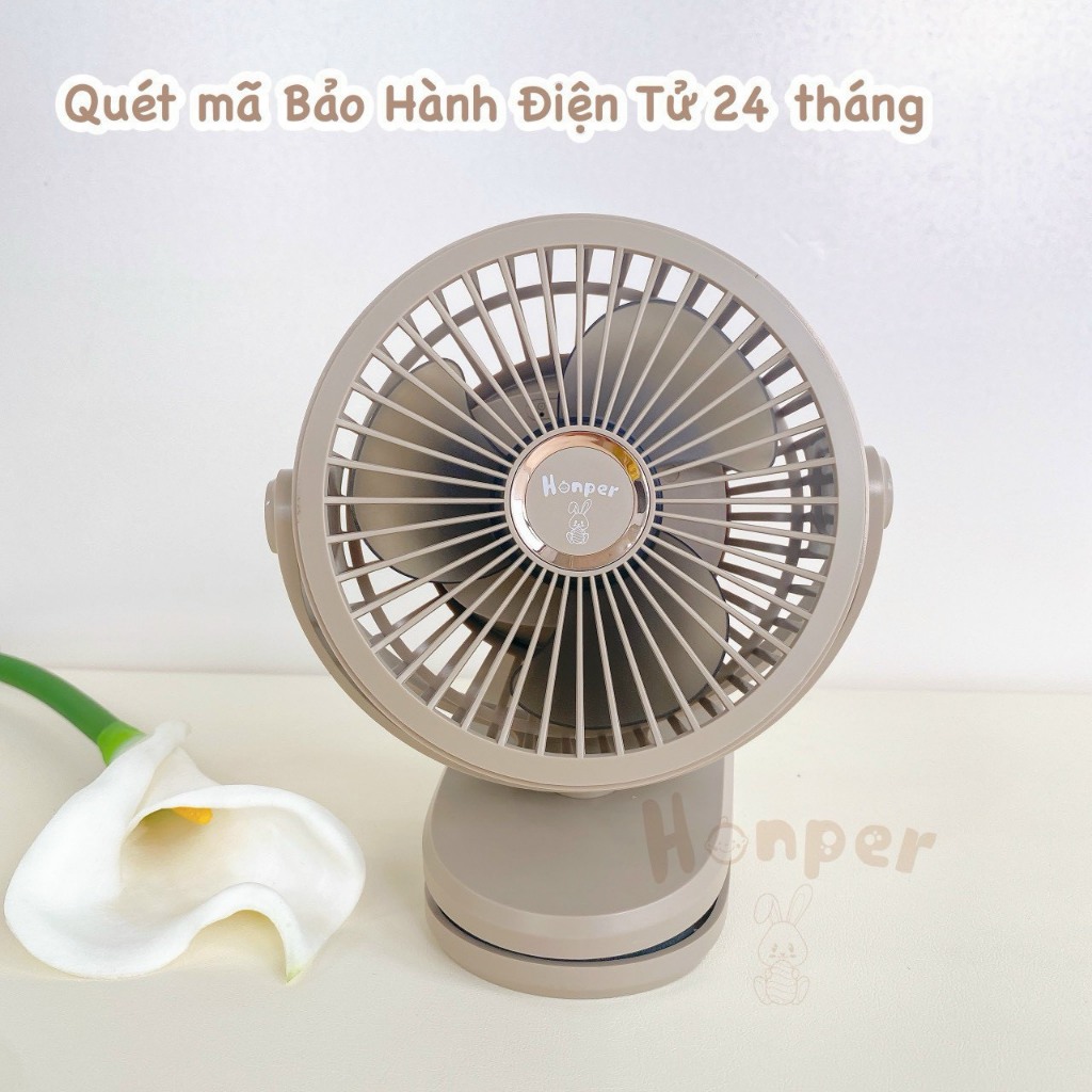 Quạt tích điện Honper 10.000mAh — ảnh 4