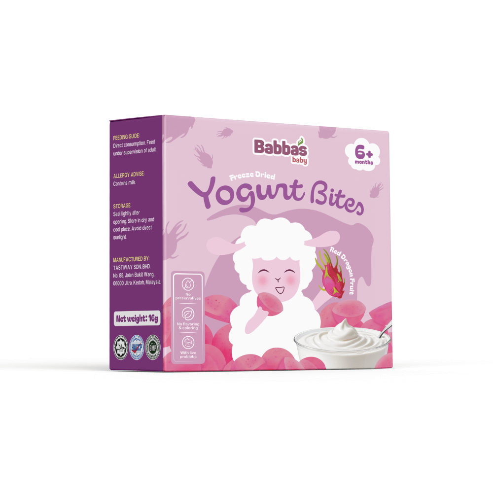 Sữa chua sấy lạnh Babba's Baby 6M+