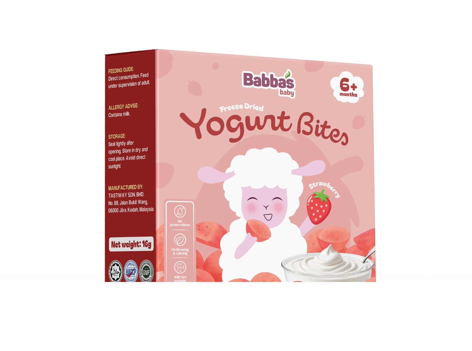 Sữa chua sấy lạnh Babba's Baby 6M+ — ảnh 3