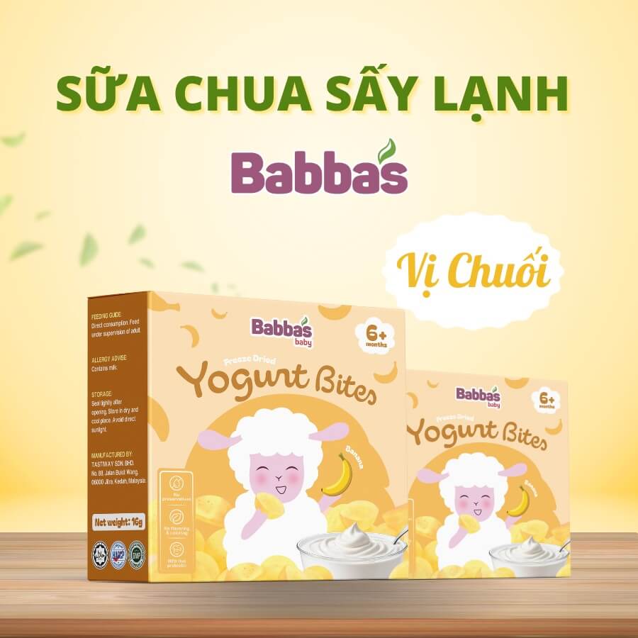Sữa chua sấy lạnh Babba's Baby 6M+ — ảnh 4