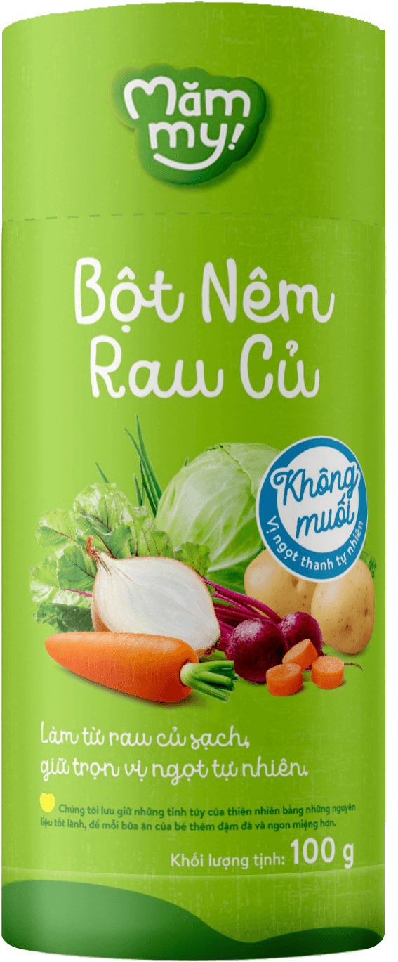 Bột nêm Măm my trên 1 tuổi
