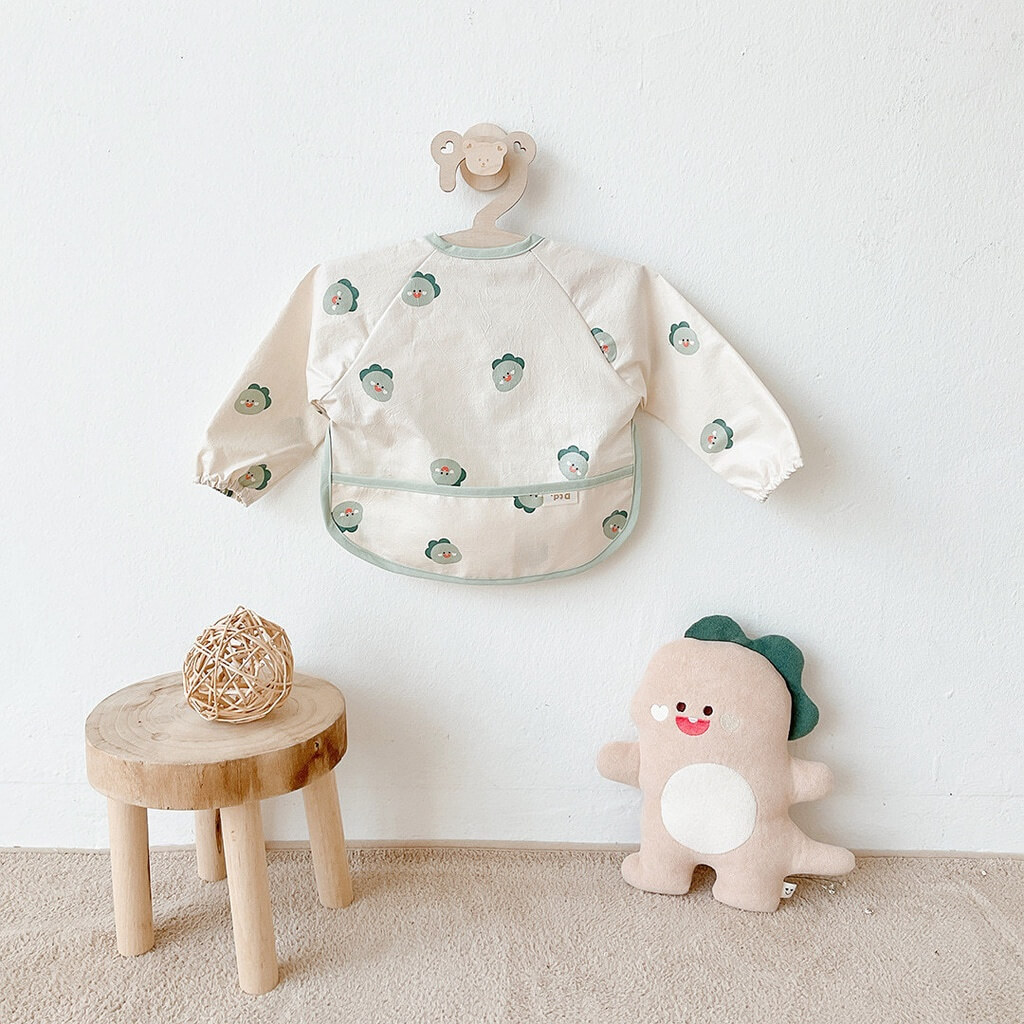 Áo yếm ăn dặm xuất Hàn size S — ảnh 2