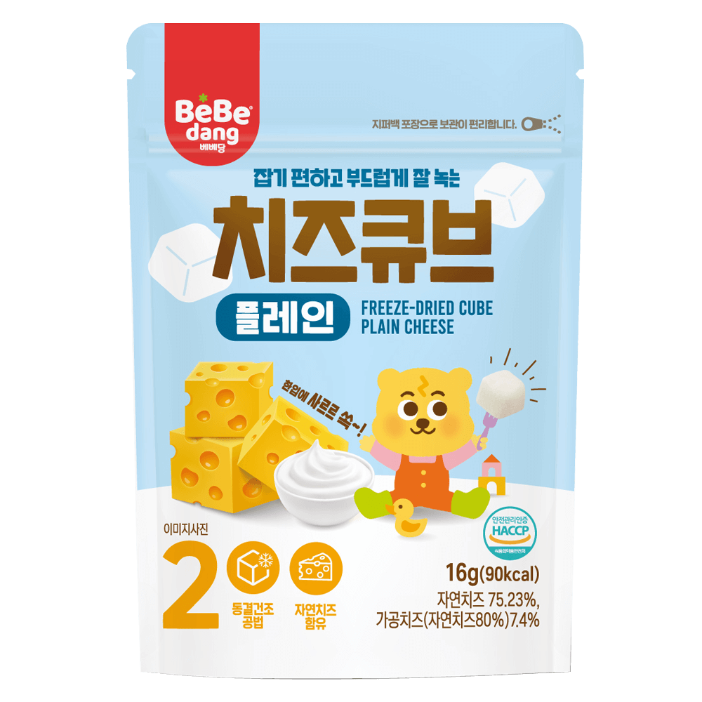 Phô mai sấy lạnh Bebedang 8M+