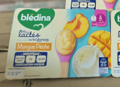 Sữa chua Bledina Mini vỉ 6 hộp*55g dành cho trẻ từ 6M+ (Vị Dâu, vị Lê, vị Chuối, vị Xoài) — ảnh 10