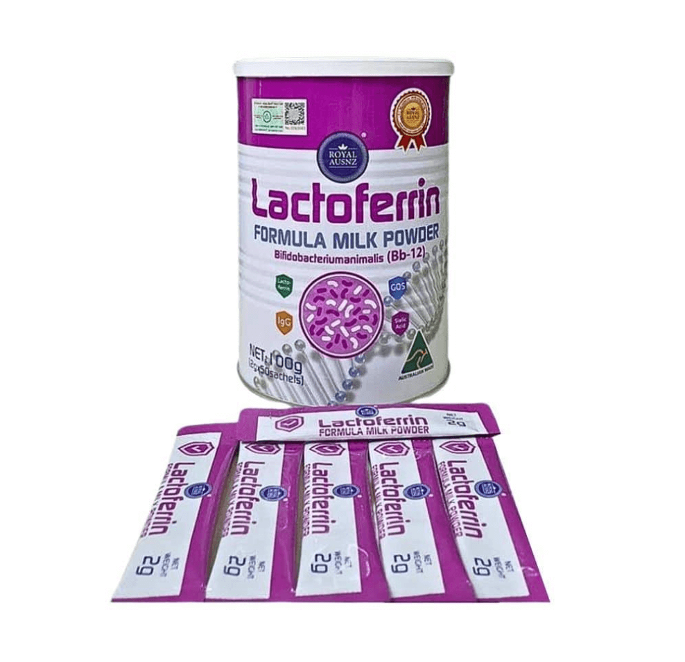 Sữa non tăng đề kháng Hoàng Gia Úc Lactoferrin Bifido (BB-12)