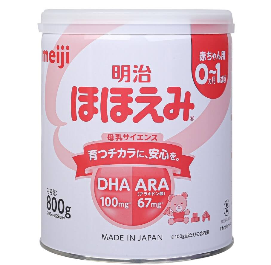Sữa bột Meiji nội địa 800g (dành cho 0-1 tuổi, 1-3 tuổi) — ảnh 9
