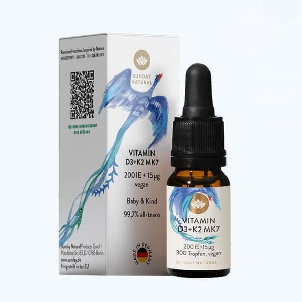 Vitamin D3 + K2 MK7 Sunday Natural 16.8g — ảnh 4