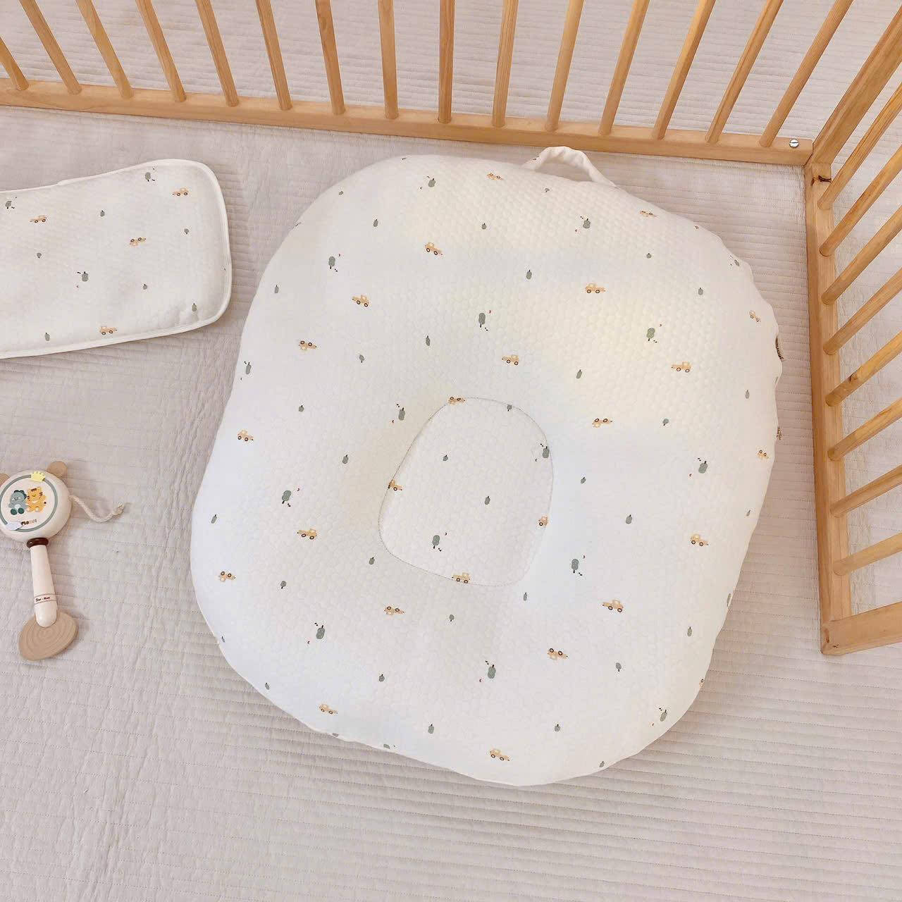 Gối chống trào lụa cotton Joonee (70x70cm) — ảnh 3