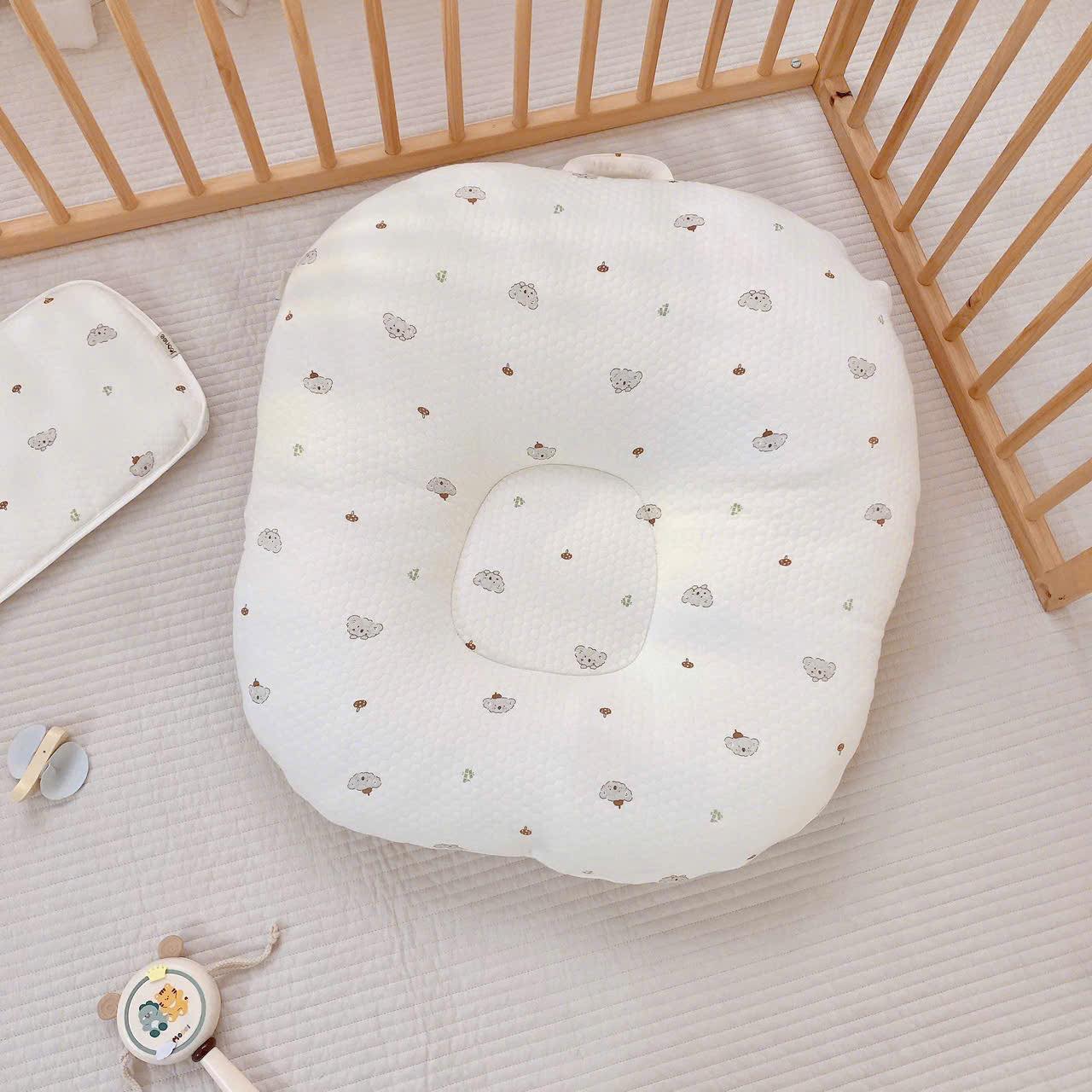 Gối chống trào lụa cotton Joonee (70x70cm) — ảnh 5