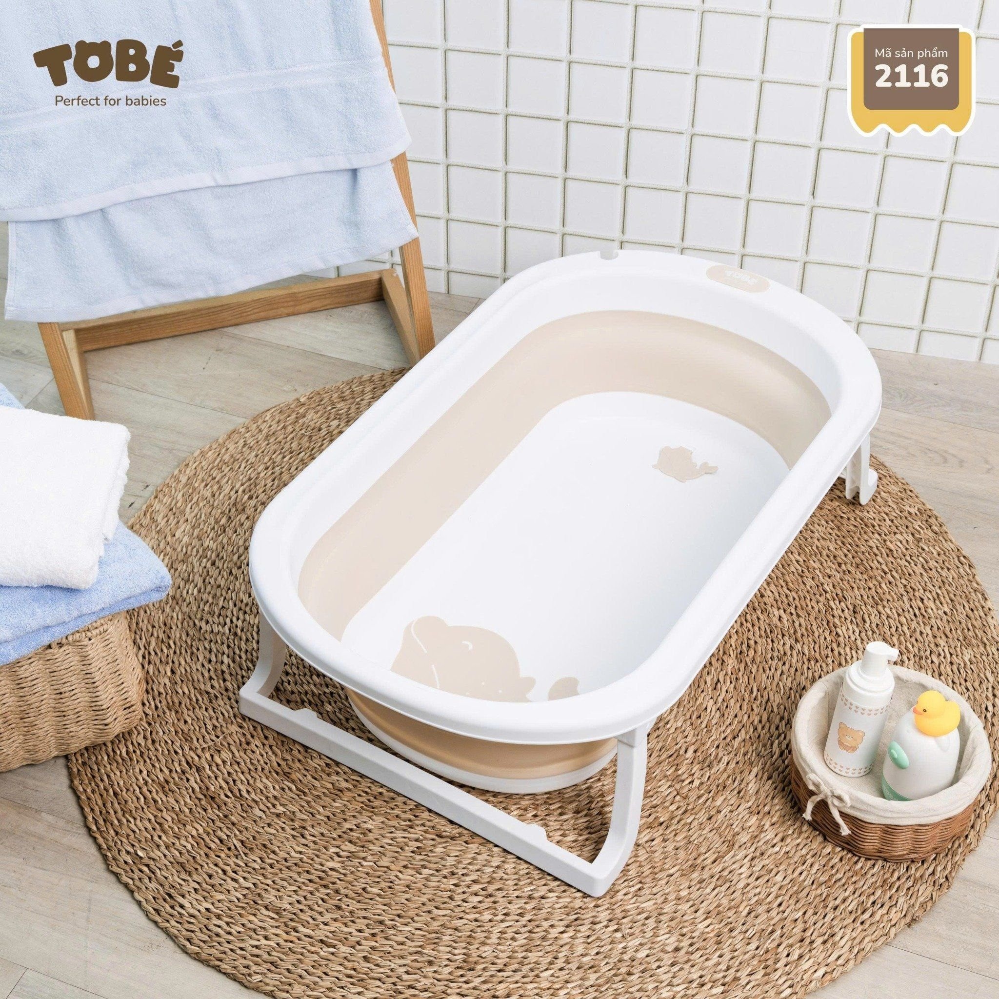 Chậu tắm gấp gọn Joly Tobe 2116 — ảnh 3