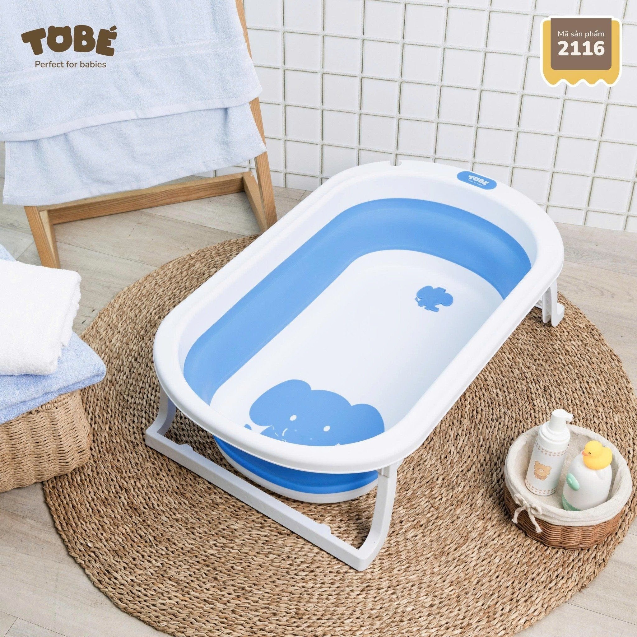 Chậu tắm gấp gọn Joly Tobe 2116 — ảnh 5
