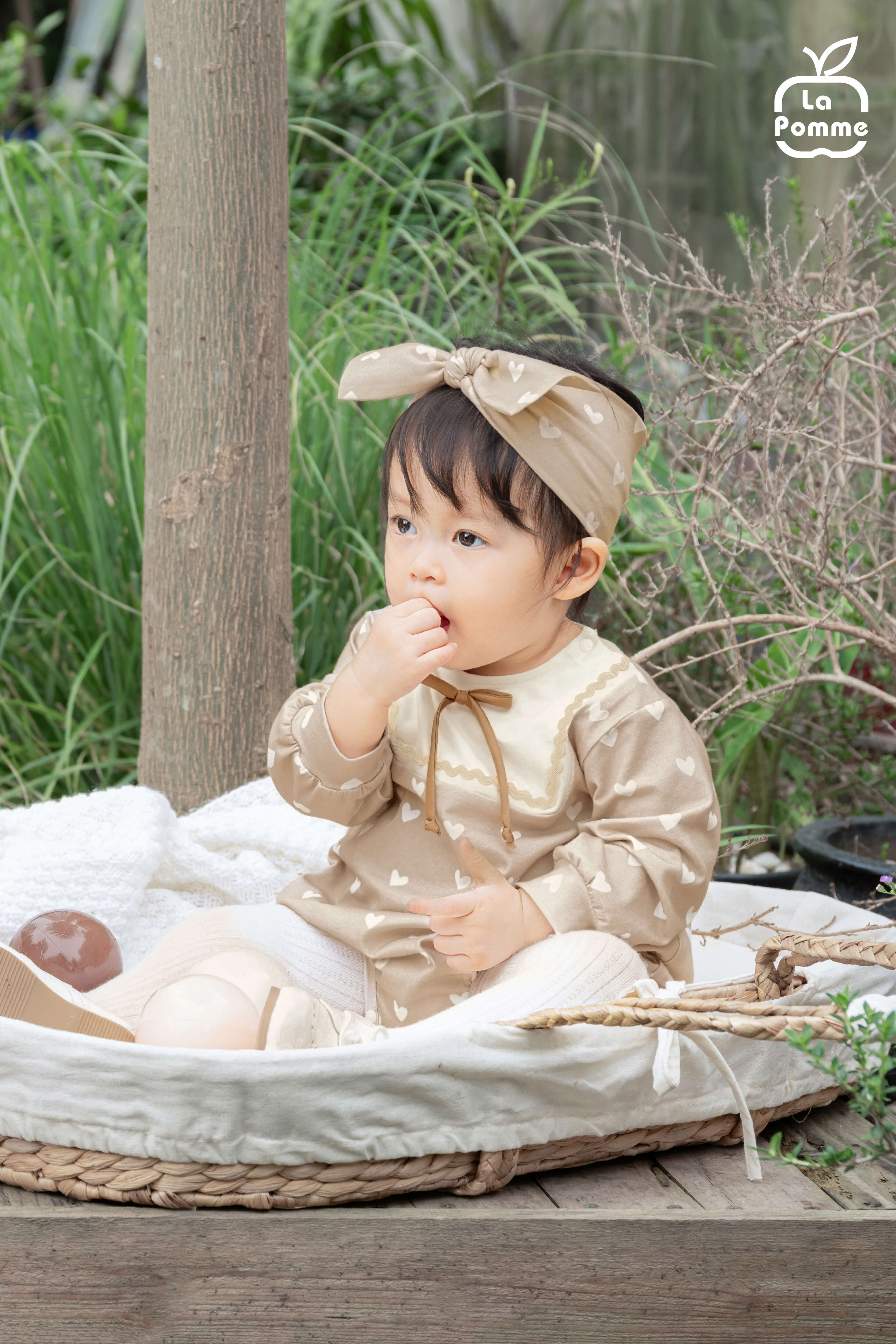 Băng đô La Pomme tiểu thư đáng yêu - Be — ảnh 3