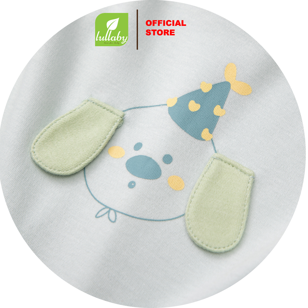 Lullaby Bộ bé trai dài tay NH506N - Trắng - Blue in  (9M, 12M, 18M, 24M, 3Y, 4Y) — ảnh 2
