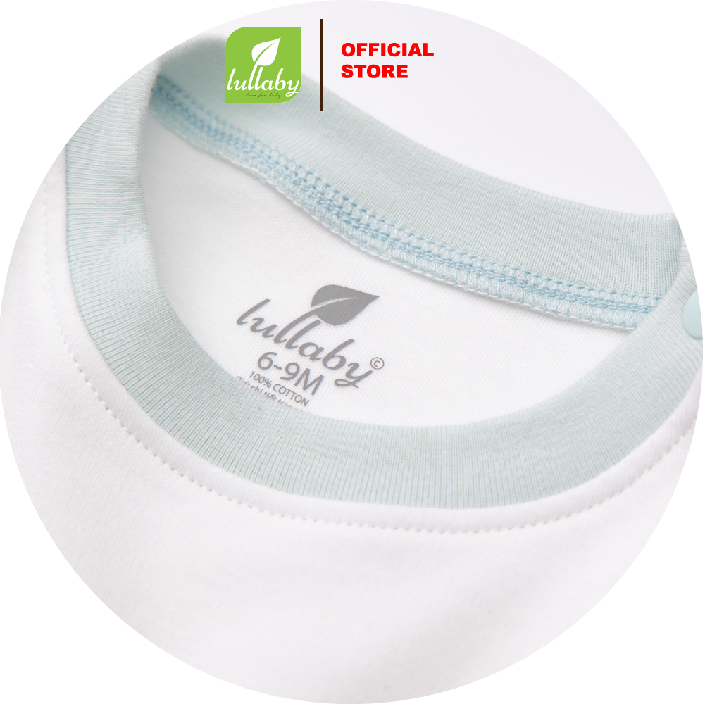 Lullaby Bộ bé trai dài tay NH506N - Trắng - Blue in  (9M, 12M, 18M, 24M, 3Y, 4Y) — ảnh 7