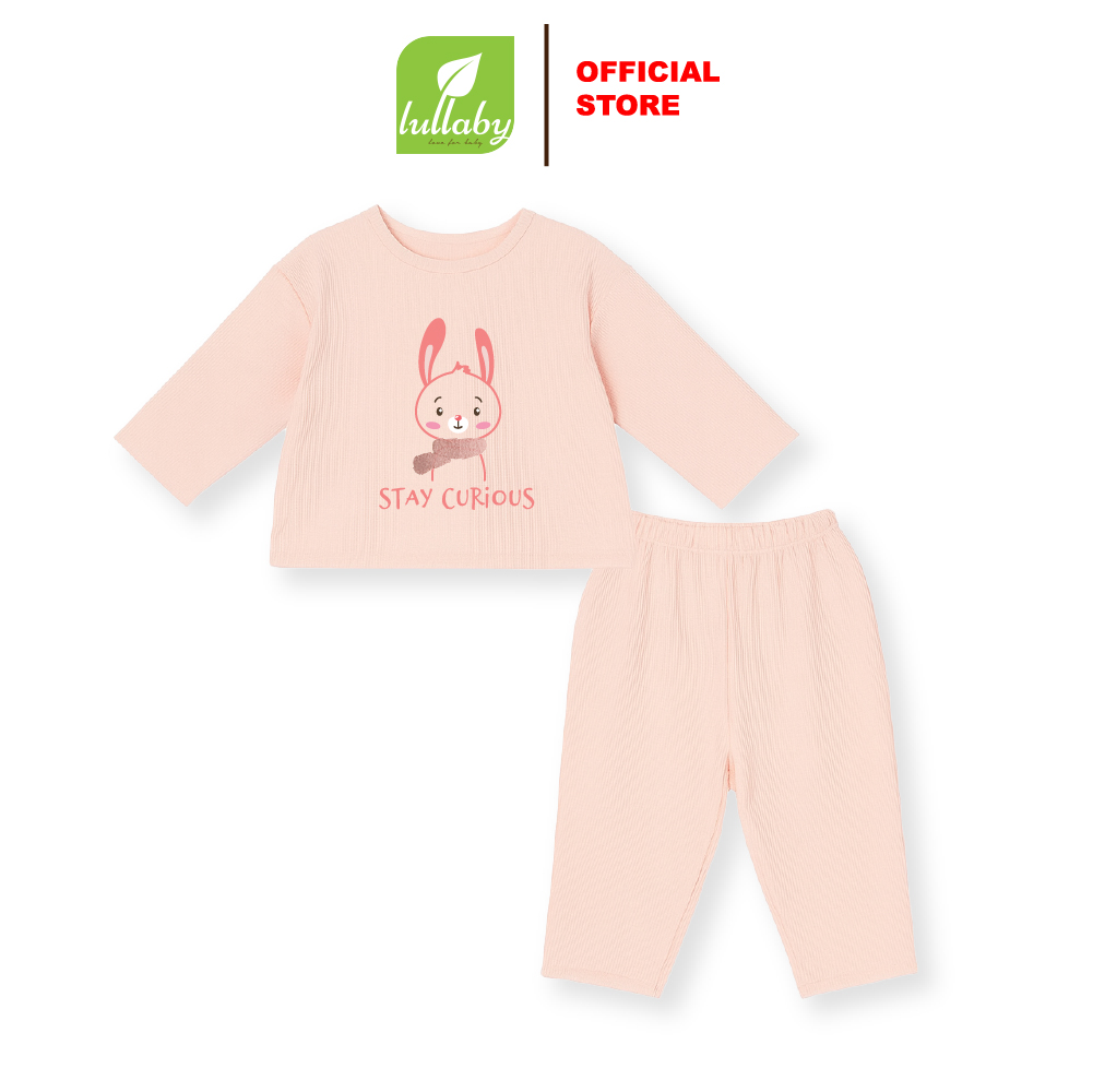 Lullaby Bộ dài tay NH550N - Hồng  (9M, 12M, 18M, 24M, 3Y, 4Y)