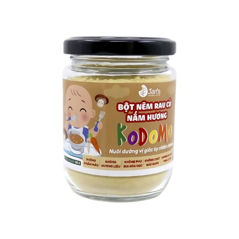 Bột nêm hữu cơ Kodomo cho bé trên 6 tháng tuổi 90g — ảnh 7