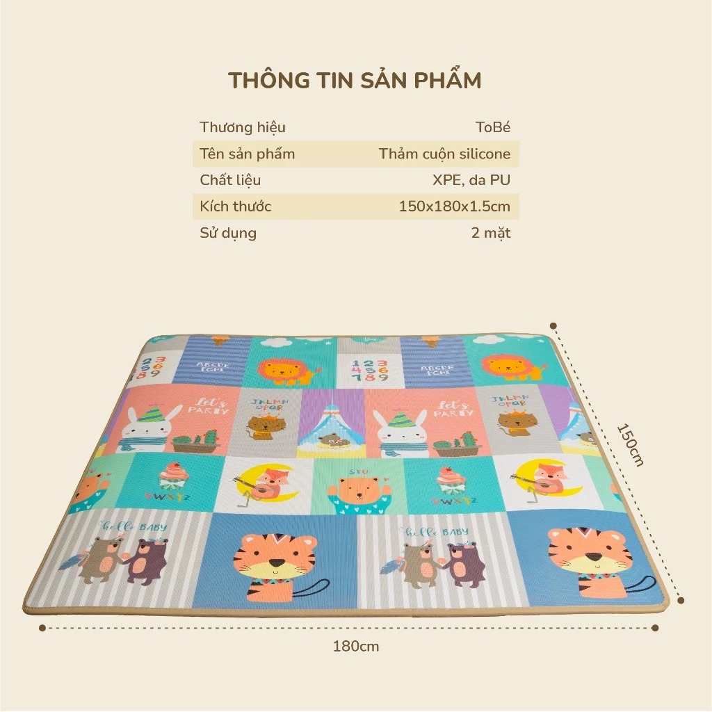 Thảm cuộn silicon chống trượt Tobe MS1118 — ảnh 3