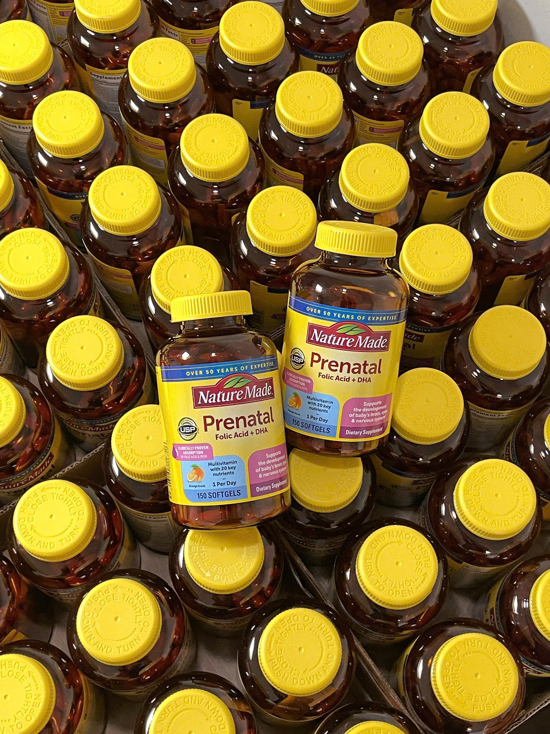 Vitamin bà bầu Nature made Multi + DHA 150 viên — ảnh 2