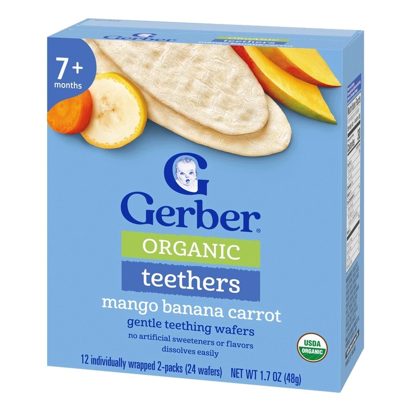 Bánh ăn dặm Gerber hữu cơ 7M+ — ảnh 2