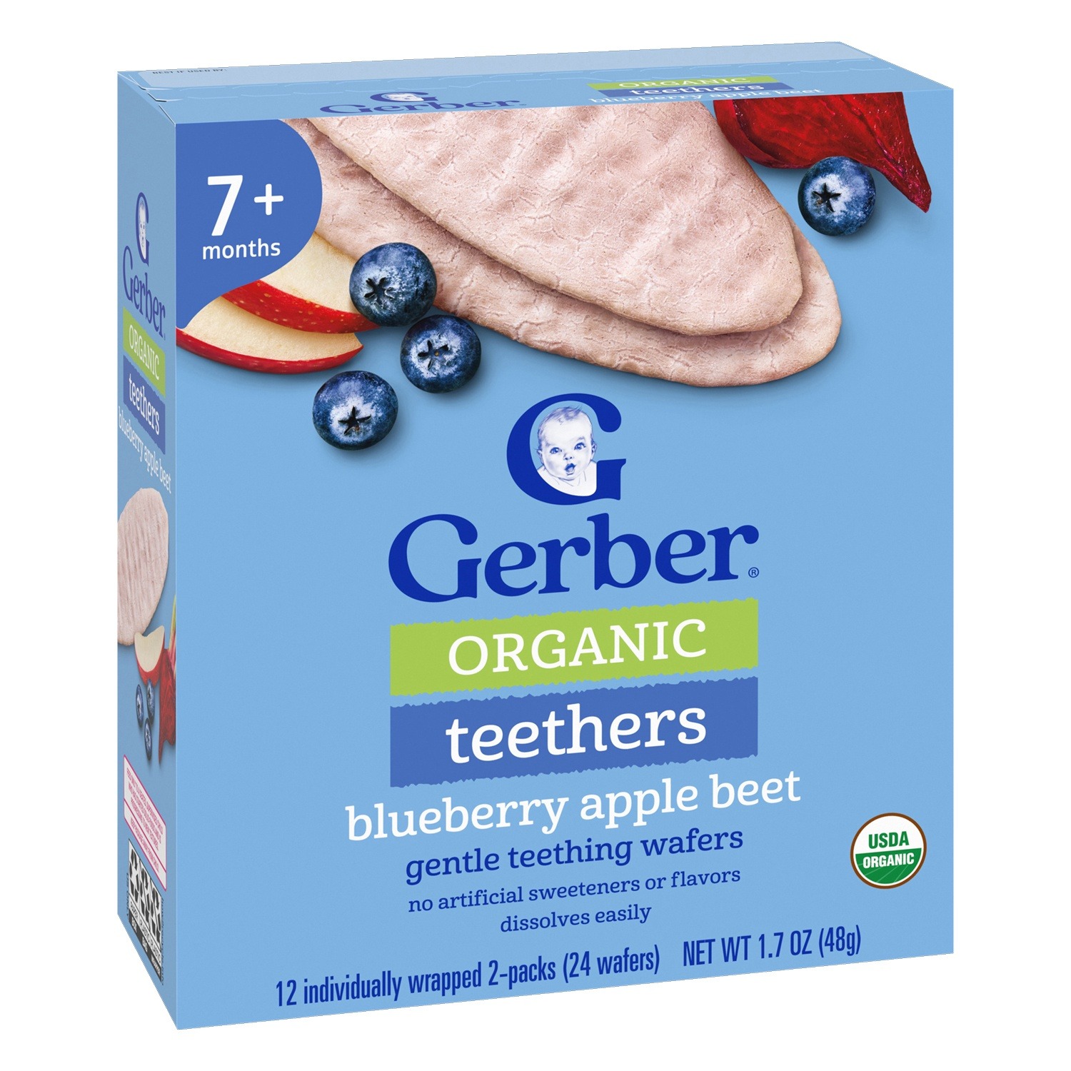Bánh ăn dặm Gerber hữu cơ 7M+ — ảnh 3