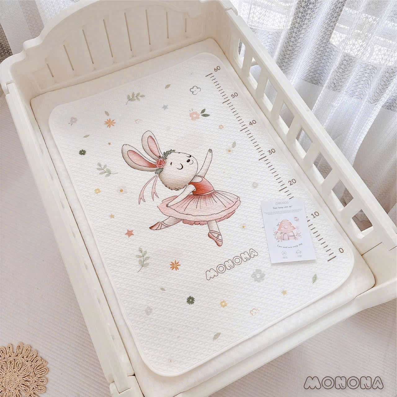 Lót chống thấm thước đo cổ tích Monona (50x70cm) — ảnh 4