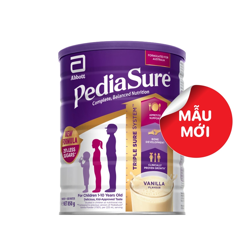 Sữa bột Pediasure Úc 850g — ảnh 7