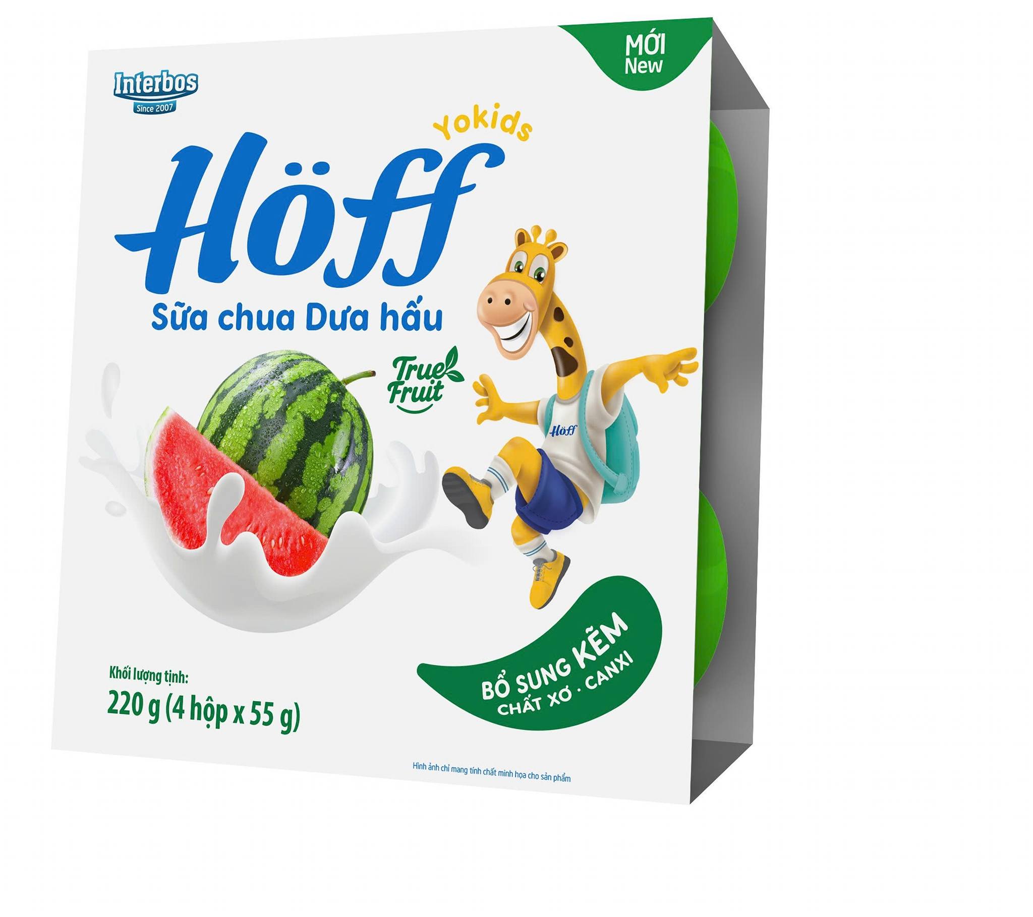 Hoff sữa chua 6M+ (Lốc 4x55g) — ảnh 7
