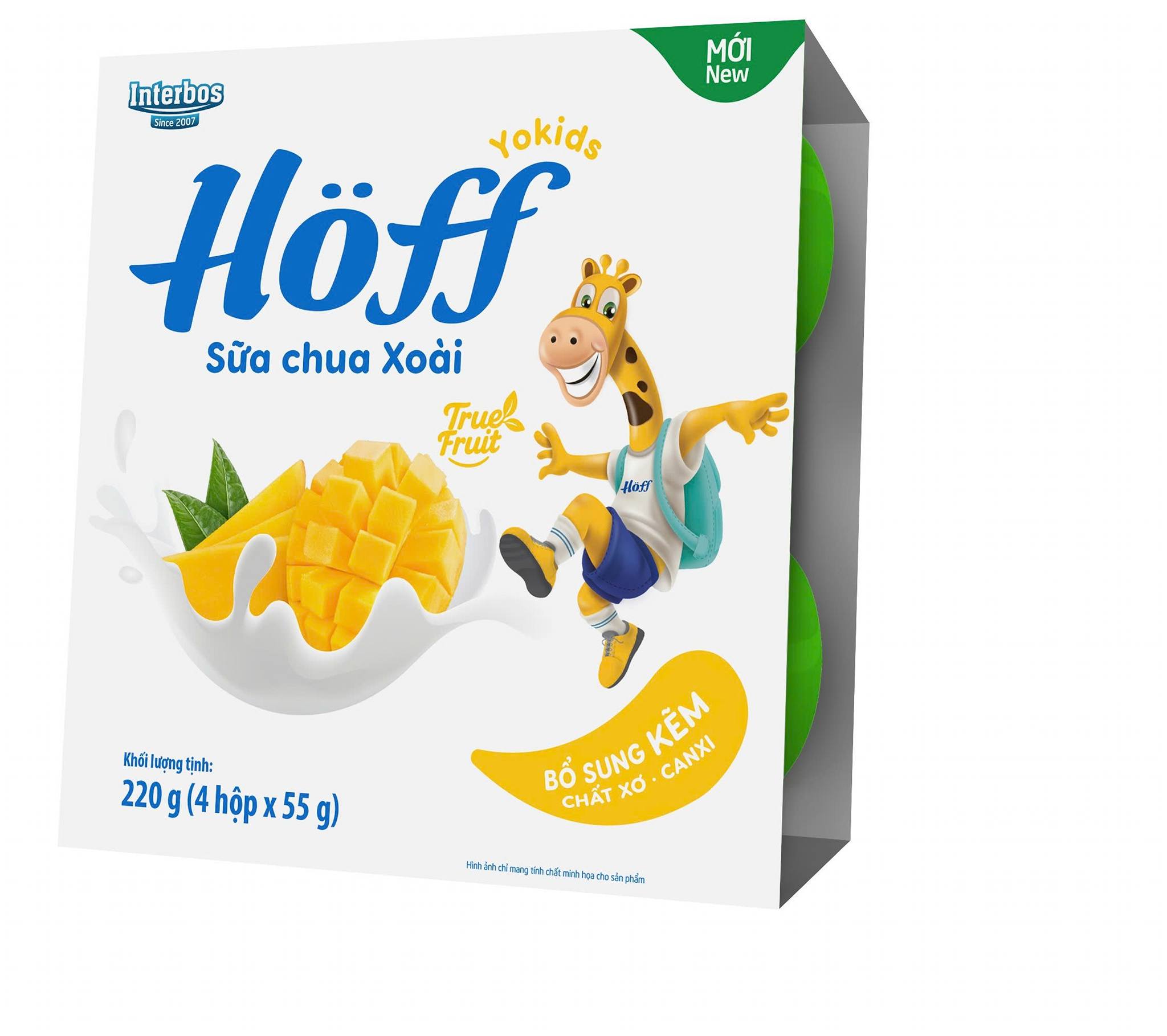 Hoff sữa chua 6M+ (Lốc 4x55g) — ảnh 8
