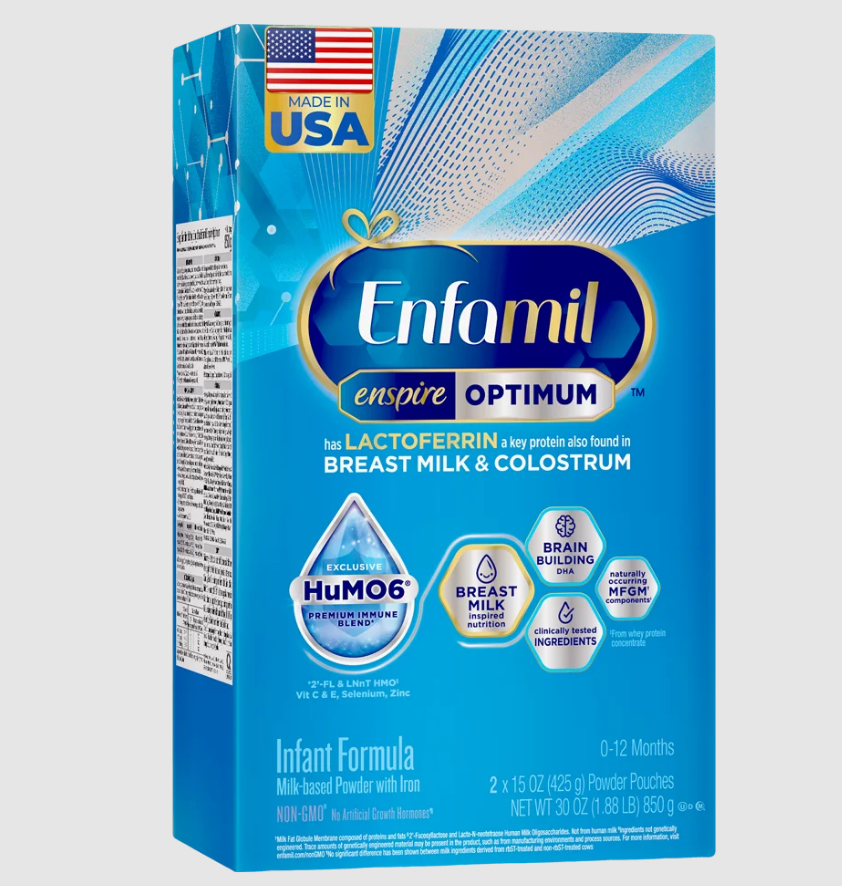 Sữa Enfamil Enspire Infant Formula 0-12M (Hộp 581g, hộp 850g) — ảnh 8