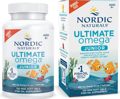 Viên Nordic Naturals Ultimate Omega Junior DA trên 6 tuổi — ảnh 2