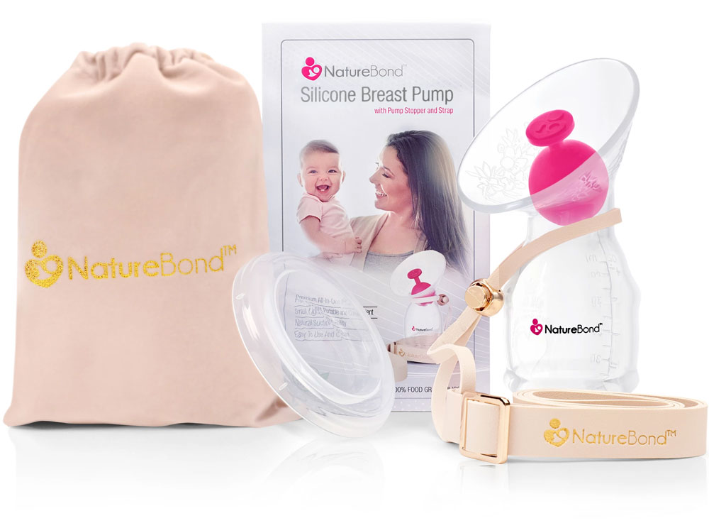 Cốc hứng sữa silicon cao cấp Nature Bond ( 1 chiếc)