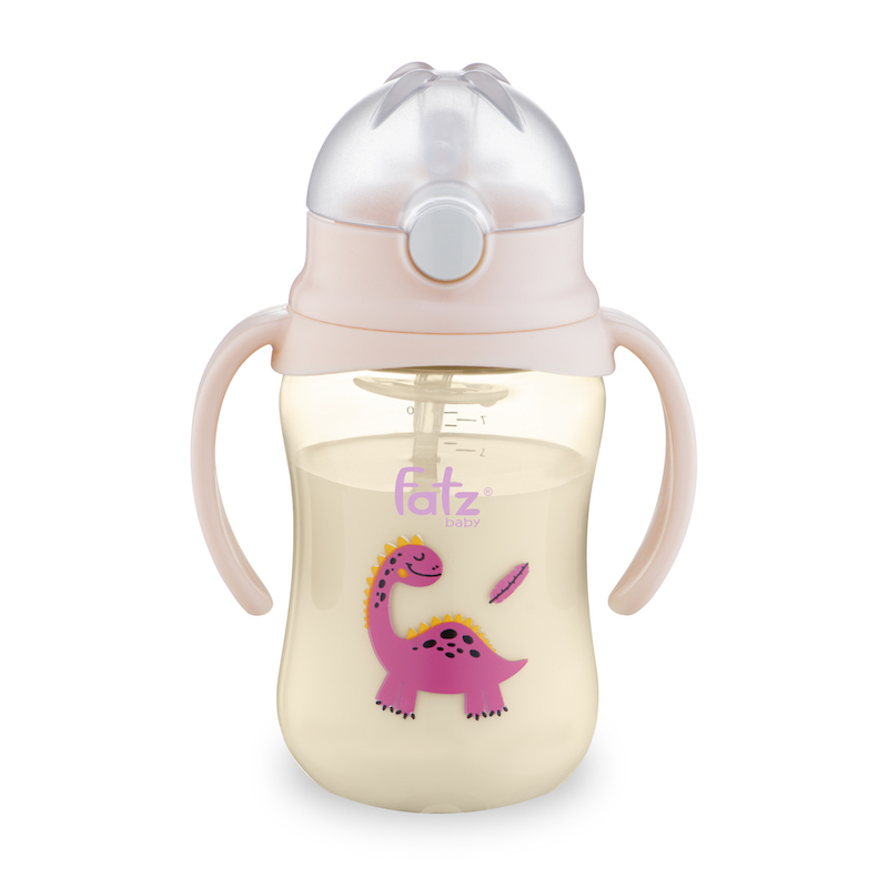Bình Tritan bật hút 360 độ Fatzbaby 250ml — ảnh 2