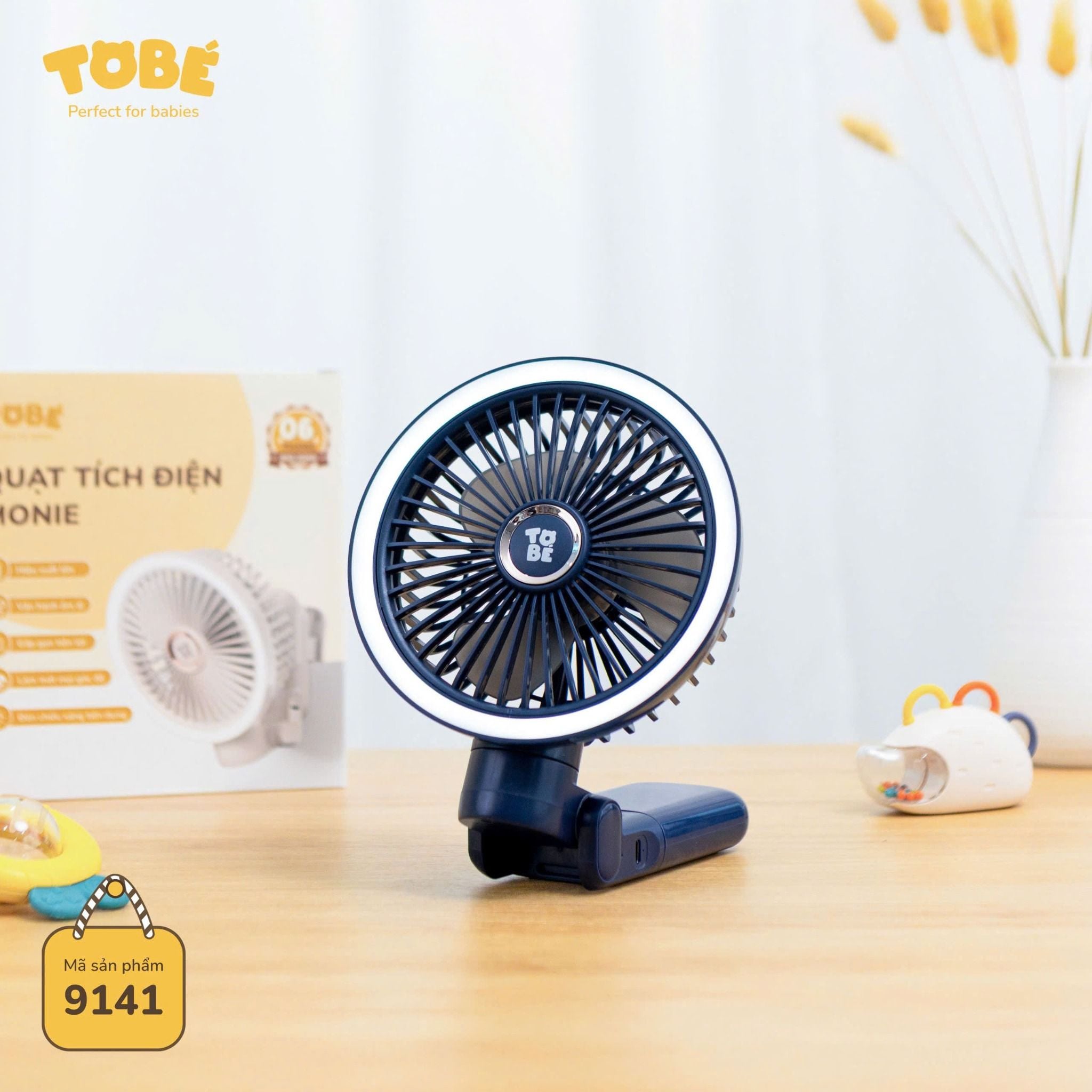 Quạt tích điện Monie Tobe