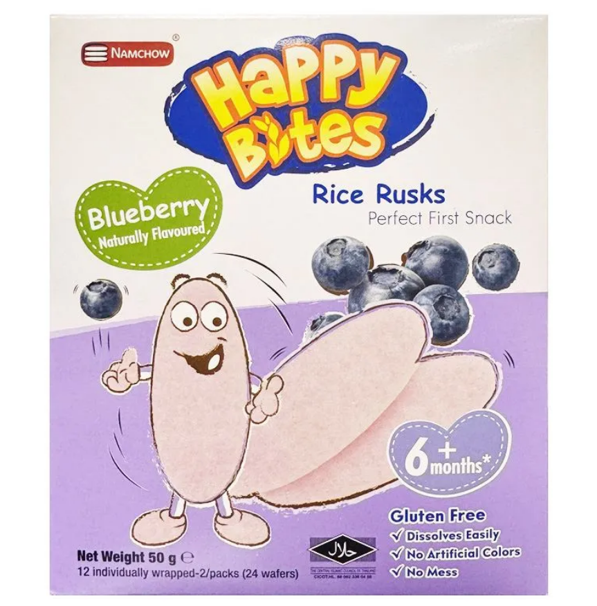 Bánh gạo ăn dặm Happy Bites 6M+ — ảnh 4