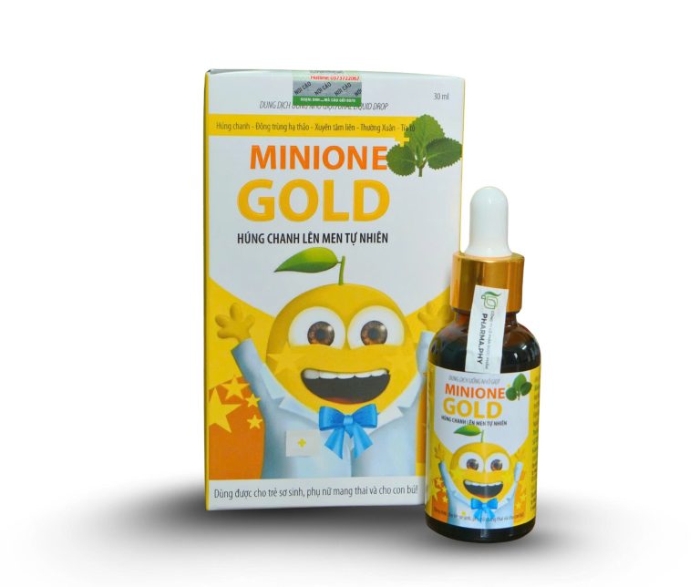 Dầu húng chanh lên men Minione Gold 30ml