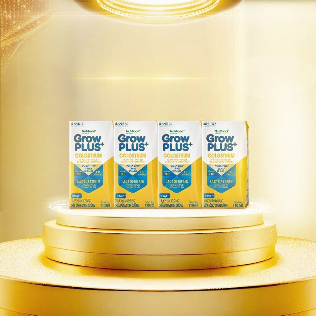 Sữa nước Nutifood GrowPLUS+ từ 1 tuổi (4x110ml) — ảnh 8