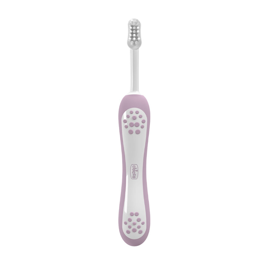 Bàn chải đánh răng Chicco (Hình Bướm hoa, hình Cá xanh, hình Rùa con) — ảnh 5