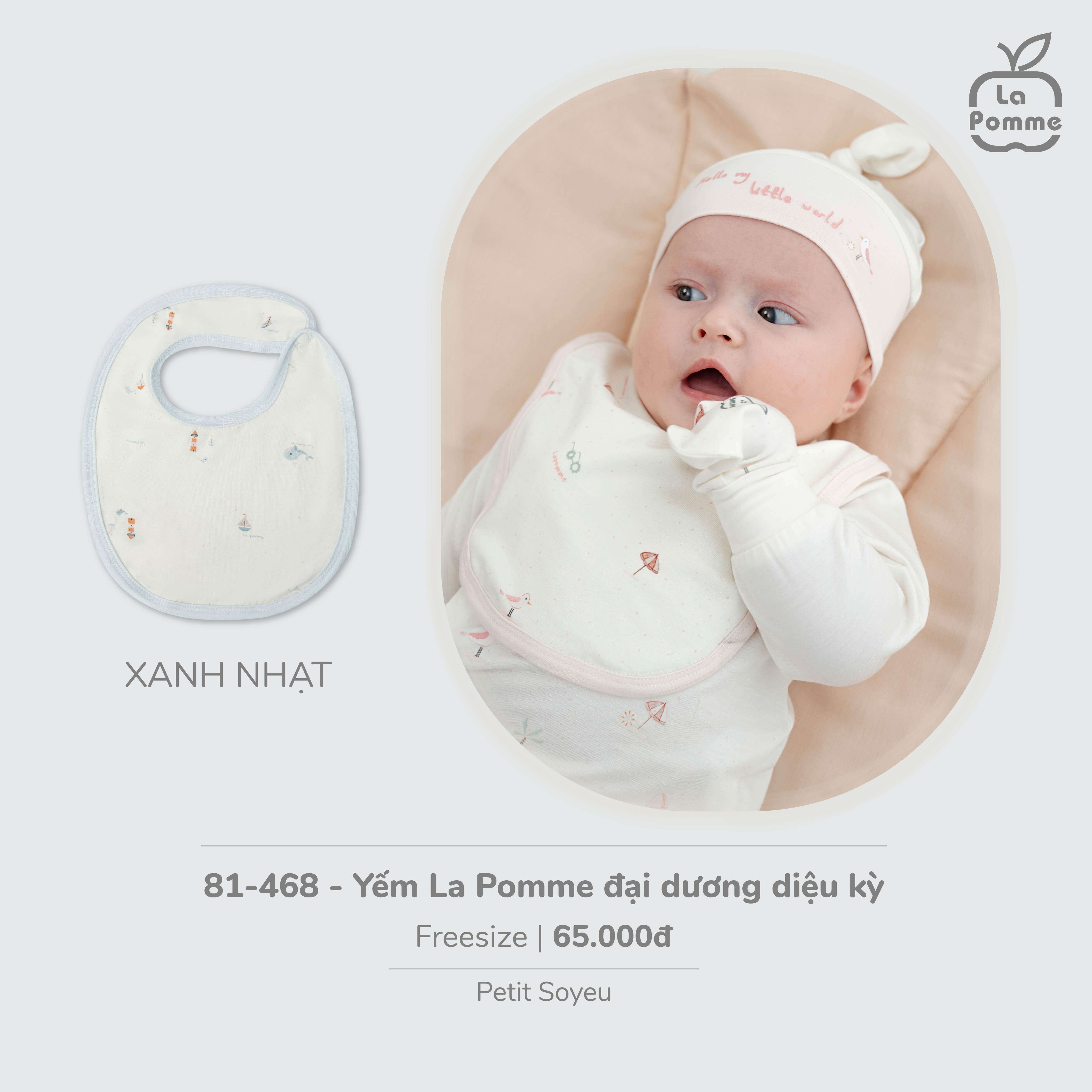 Yếm La Pomme đại dương diệu kỳ - Hồng — ảnh 2