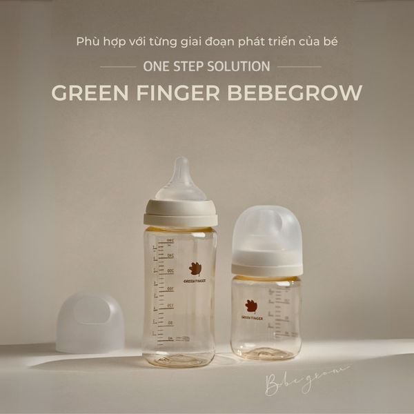 Bình sữa PPSU Green Finger Bebegrow — ảnh 4