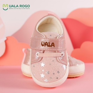 Giày tập đi Ualarogo màu hồng size ánh sao (Size 130, 140, 150, 160, 170, 180)