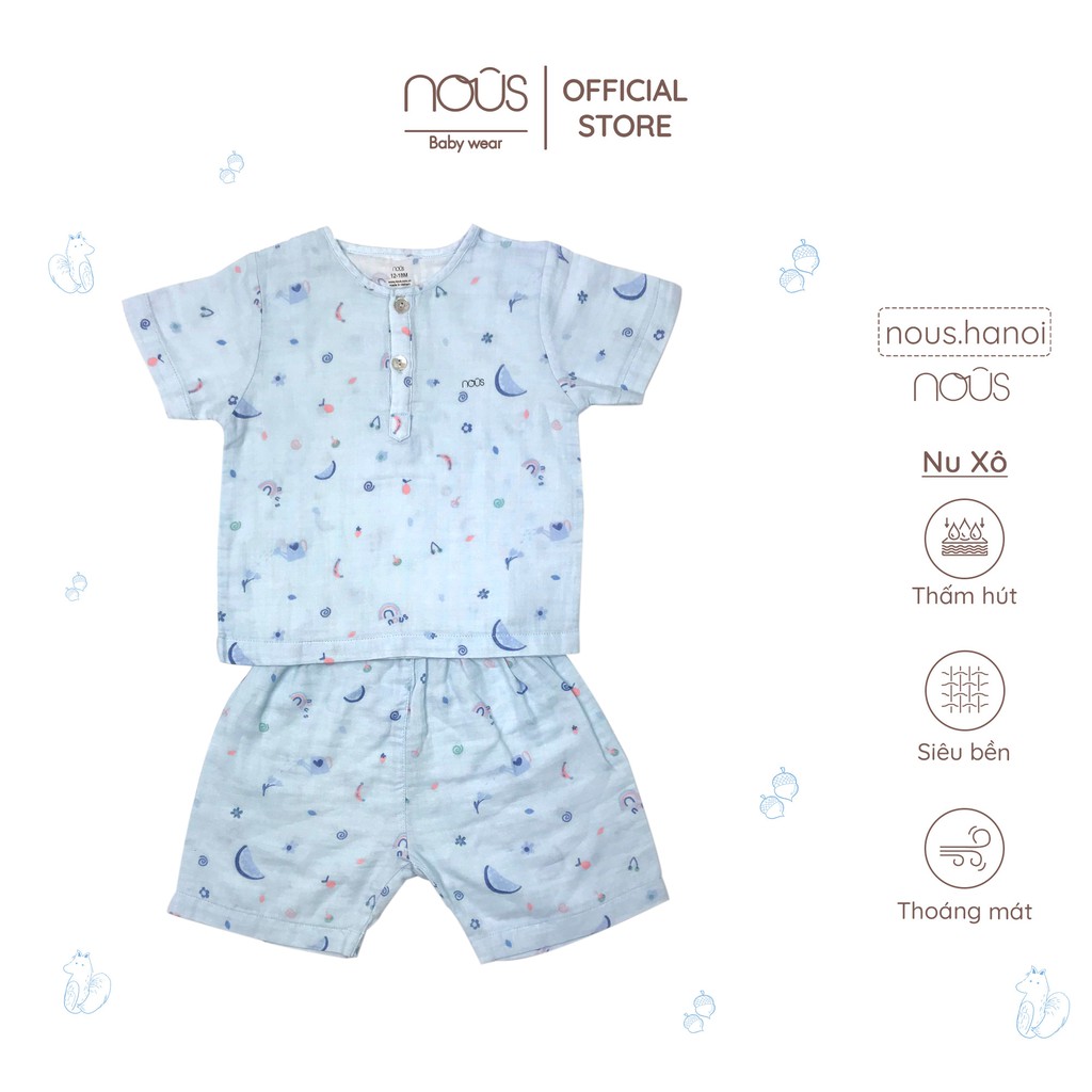 Bộ Nous cộc xô xanh lá S524NX — ảnh 8
