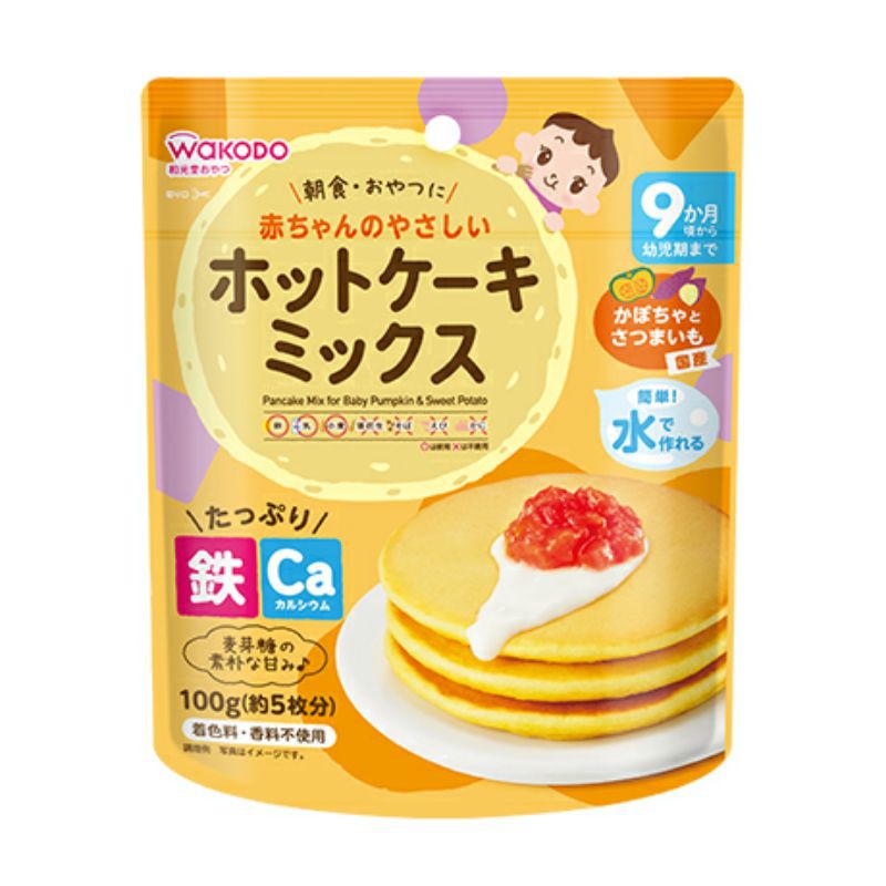 Bột bánh Pancake Wakodo 9M+ — ảnh 2