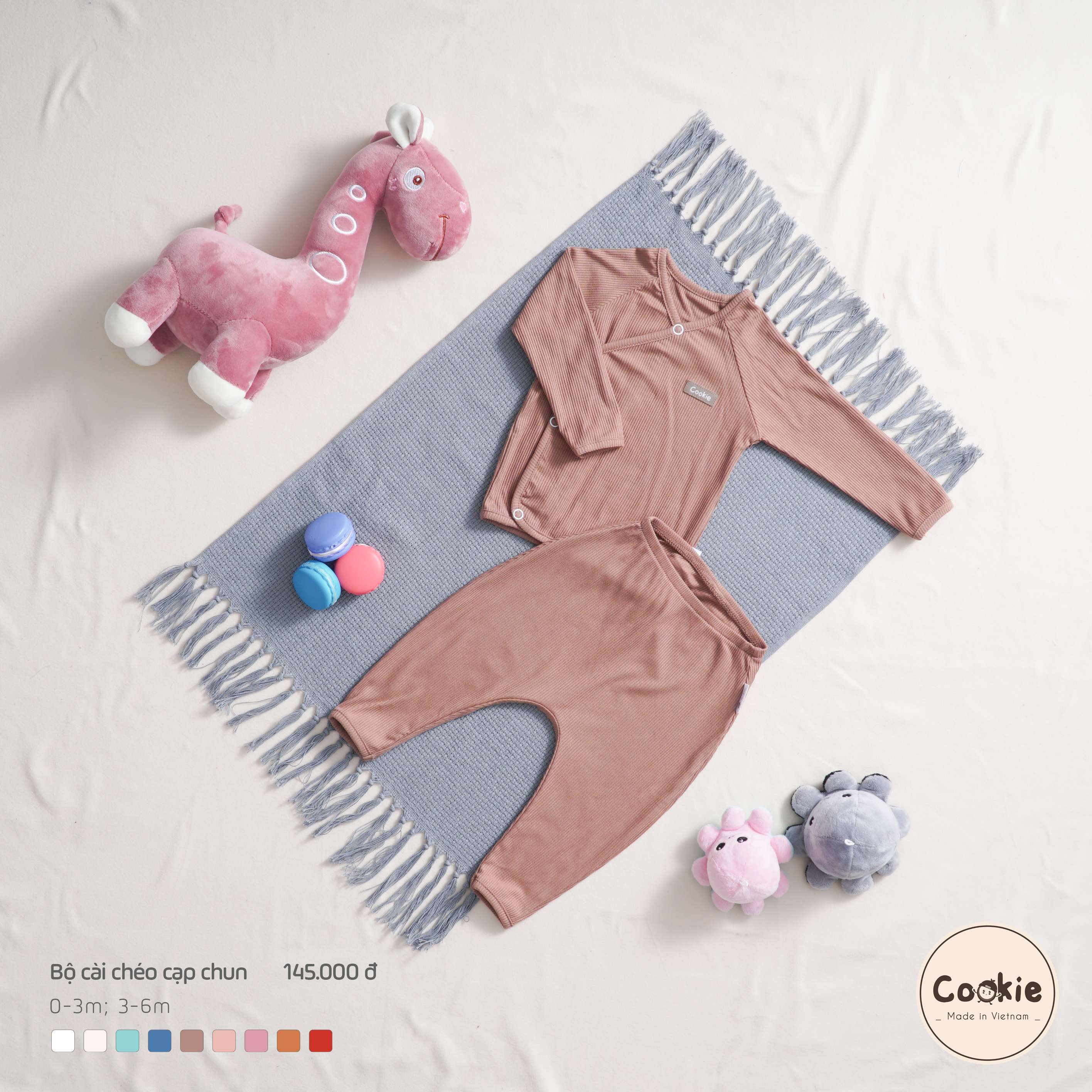 Bộ Cookie cài chéo cạp chun — ảnh 2