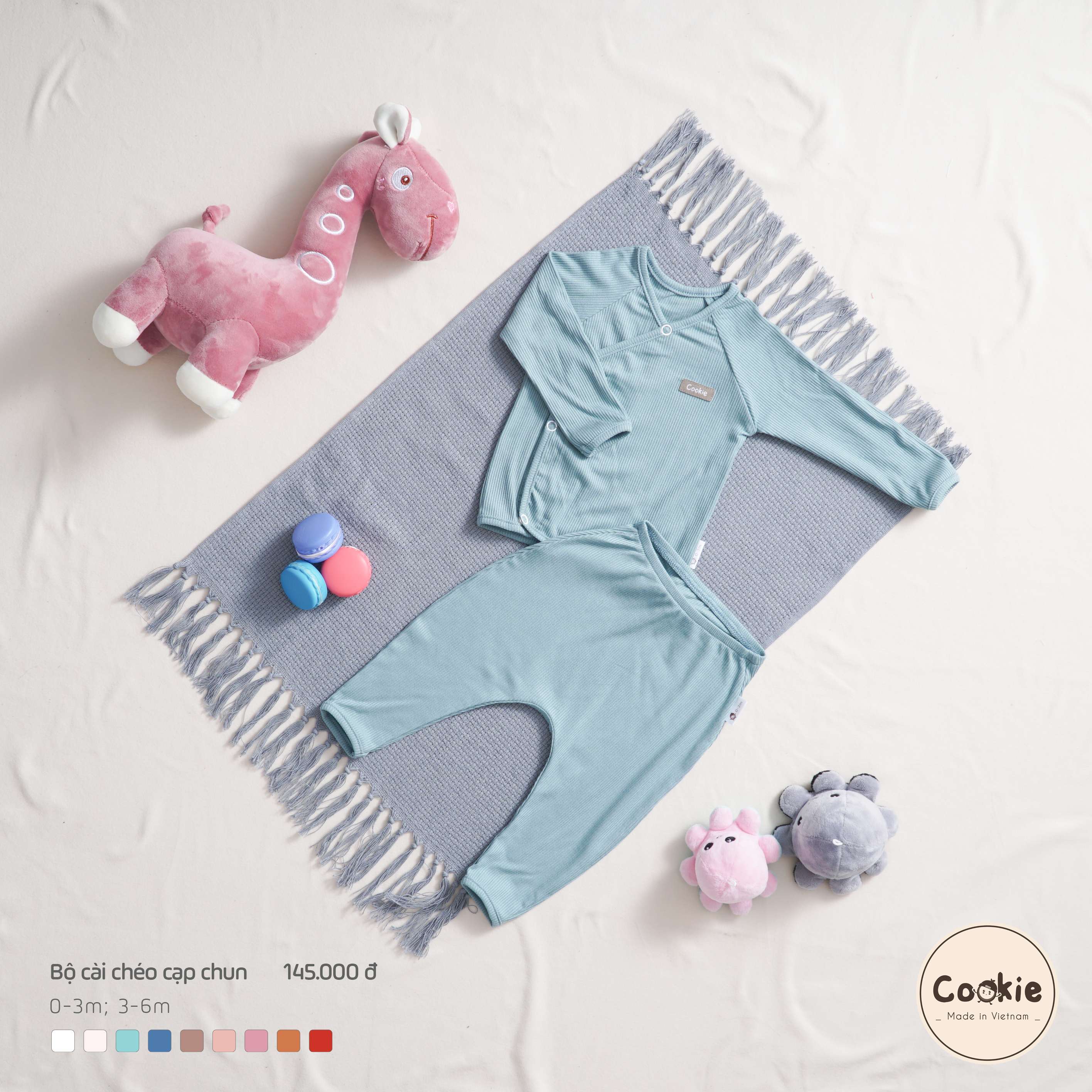 Bộ Cookie cài chéo cạp chun — ảnh 3
