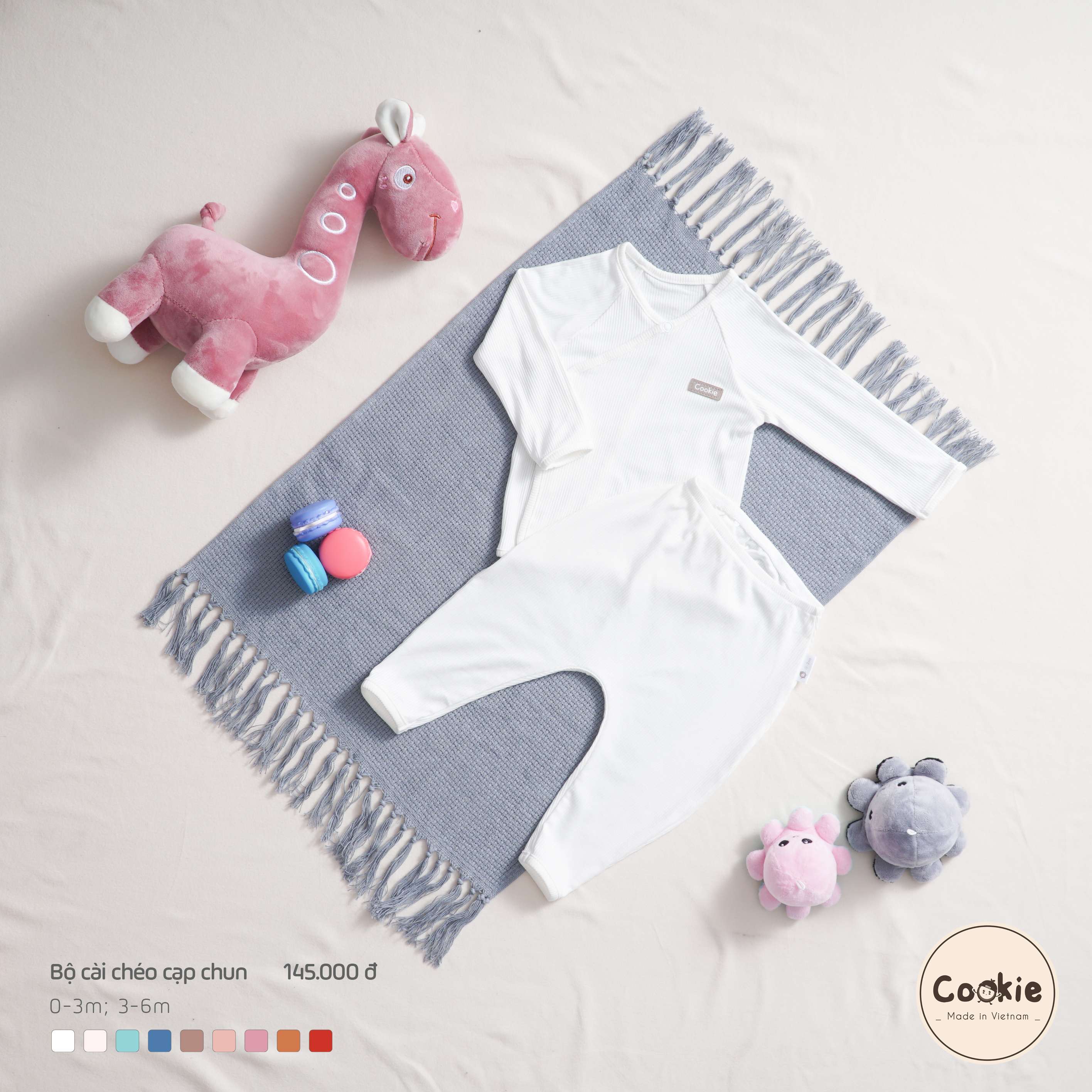 Bộ Cookie cài chéo cạp chun — ảnh 24